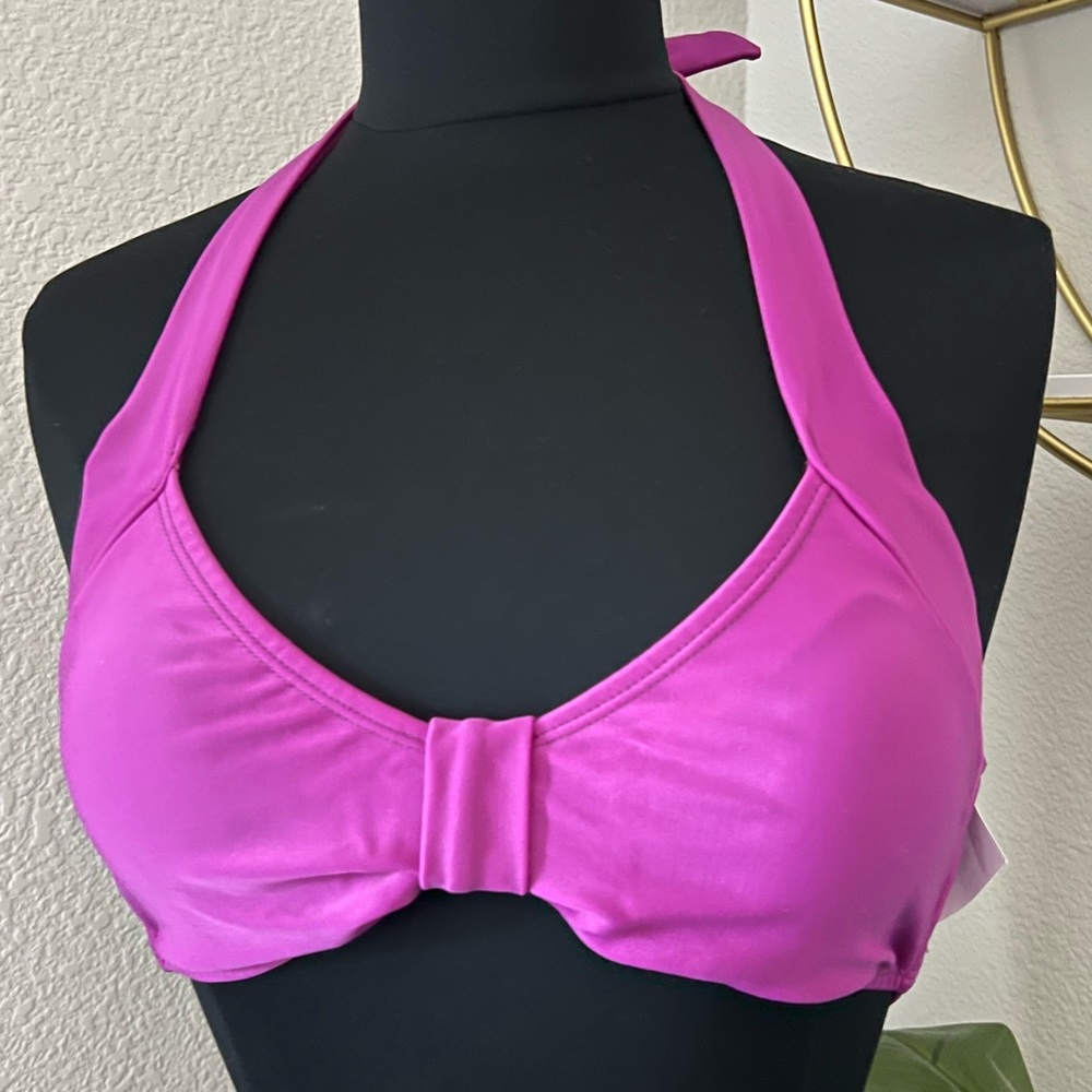 Purple Bikini Top